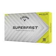 Callaway Superfast Bold Yellow 15pk Golf Balls