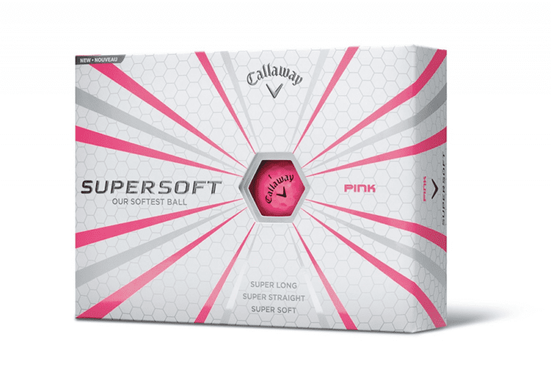 Callaway Supersoft Golf Balls, Pink