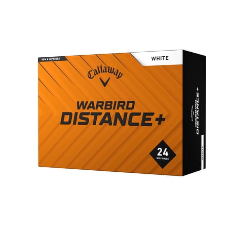 Callaway Warbird Distance+ Golf Balls 2025 24pk, White