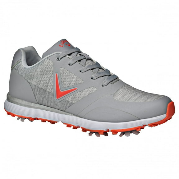Callaway Womens Vista Golf Shoes Grey/Orange - UK5