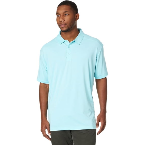 Callaway mens Micro Hex Solid Polo Shirt, XL, Brown