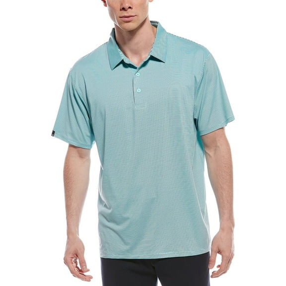 Callaway mens  Premium Fineline Polo Shirt, XL, Blue