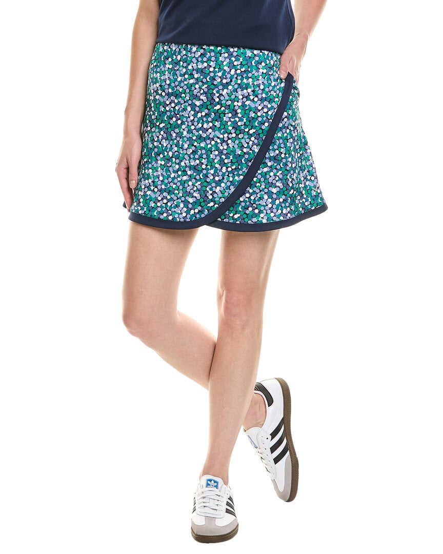 NIC+ZOE Women's Tech Stretch Faux Wrap Skort - Built-in Shorts, Moisture-Wicking, With Pockets