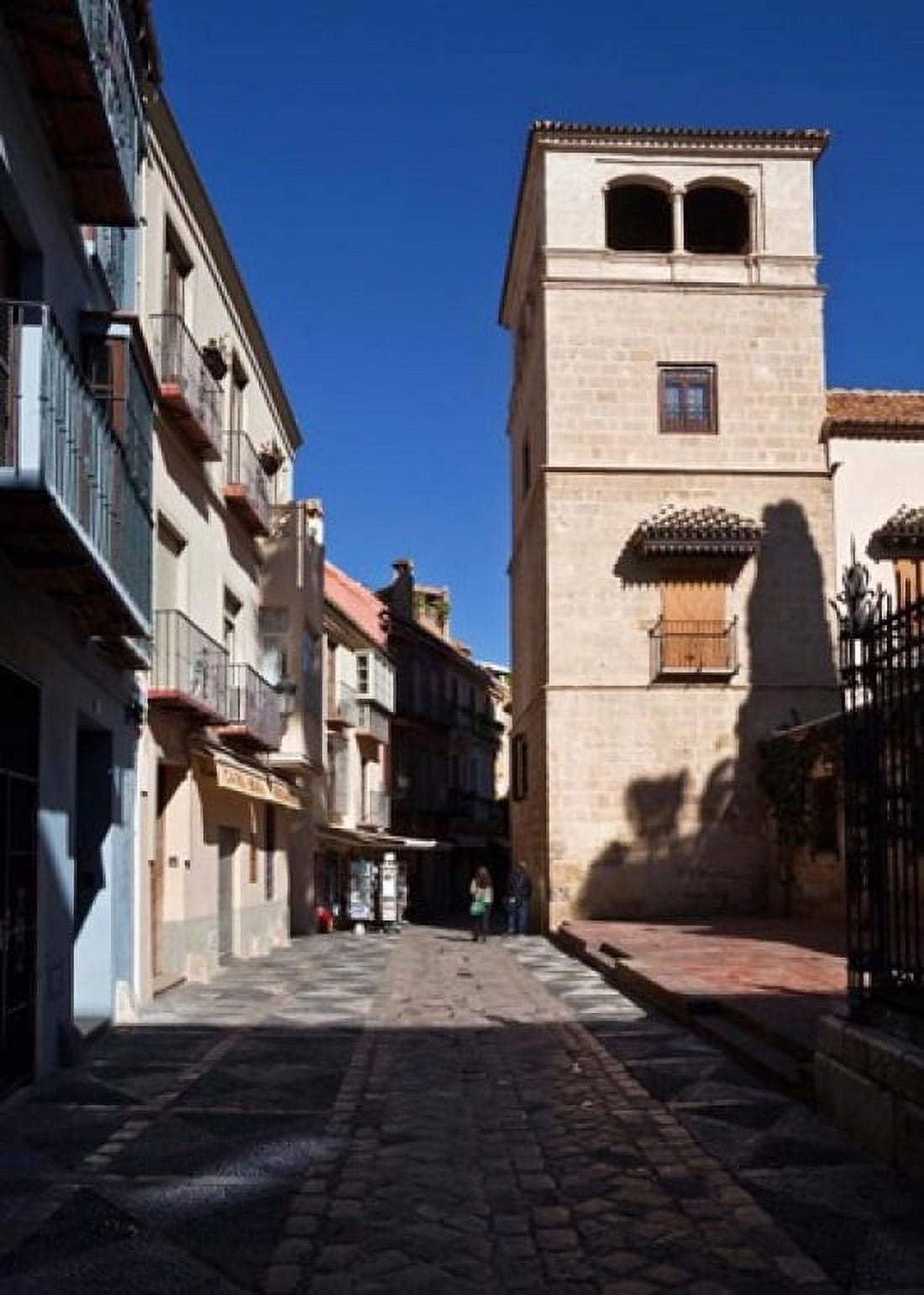 Calle San Agustn Malaga City Andalucia Spain Canvas Art - Panoramic Images (12 x 17)