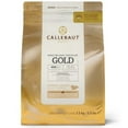 thumbnail image 1 of Callebaut Finest Belgian Gold Chocolate Callets With 30.4% Cacao And 28.3% Milk, 88.16 Oz - 5.5 Pounds, 1 of 4