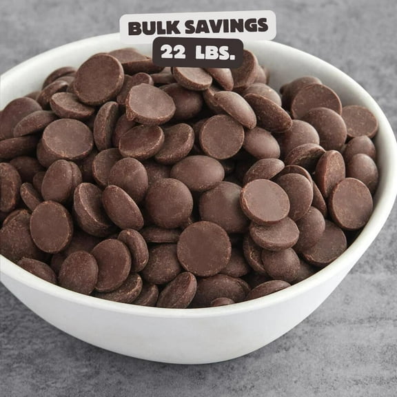 Callebaut Recipe 60/40/38 Dark Chocolate Callet 22 lb.