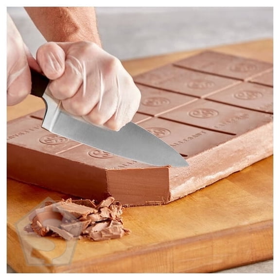Callebaut Recipe 845 Milk Chocolate Block 11 lb. - 5/Case