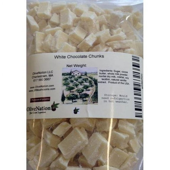 Callebaut White Chocolate Chunks 16 Ounce