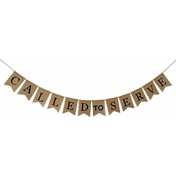 Called to Serve Banner, Backdrop Background Photo Booth Props Linen.LDS Missionary Call Mission Theme Decor for Farewell Party Back School Favors Supplies Decorations.$$Home Decor, Kitchen, & Other