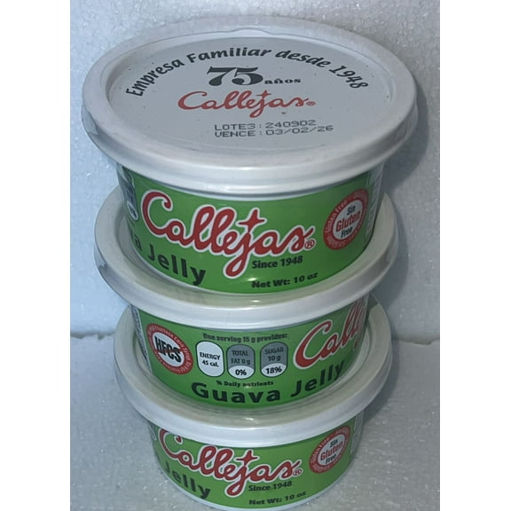 Callejas Guava Jelly Nicaragua 3 Pack