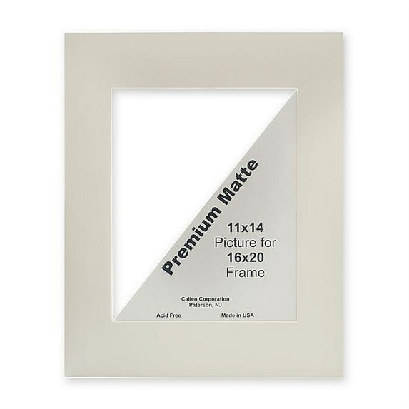 Callen Crafters Callen 16-inch x 20-inch Crafters Gray Pre-cut Mats (Pack of 10)