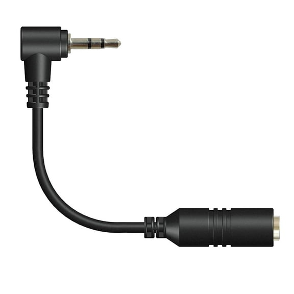 Callez 2.5mm Male to 3.5mm Female Adapter, Audio Jack Adapter for Headset to Telephone and Cordless Phones