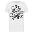 thumbnail image 1 of Calli Life Begins After Coffee T-Shirt Men -Image by Shutterstock, Male XX-Large, 1 of 2