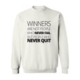 thumbnail image 1 of Calli Motivation Quote Sweatshirt Men -Image by Shutterstock, Male Large, 1 of 4