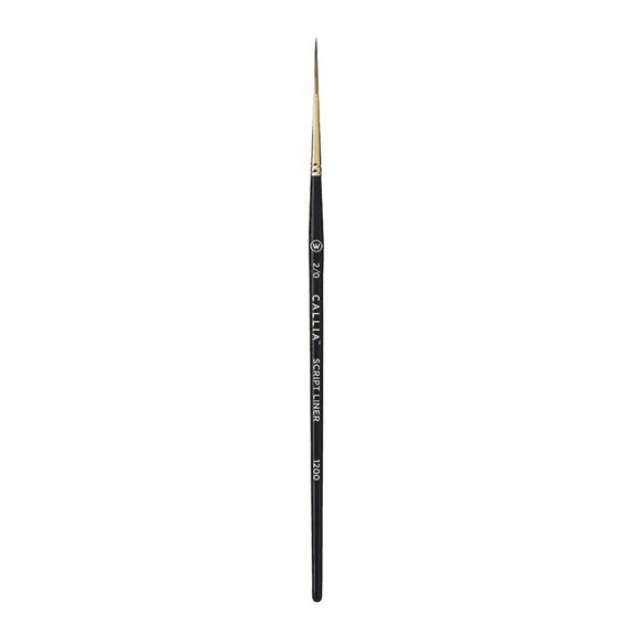 Willow Wolfe Callia Artist Script Liner Brush-2/0