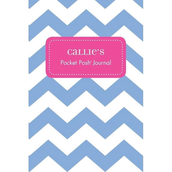 Callie's Pocket Posh Journal, Chevron, (Paperback)