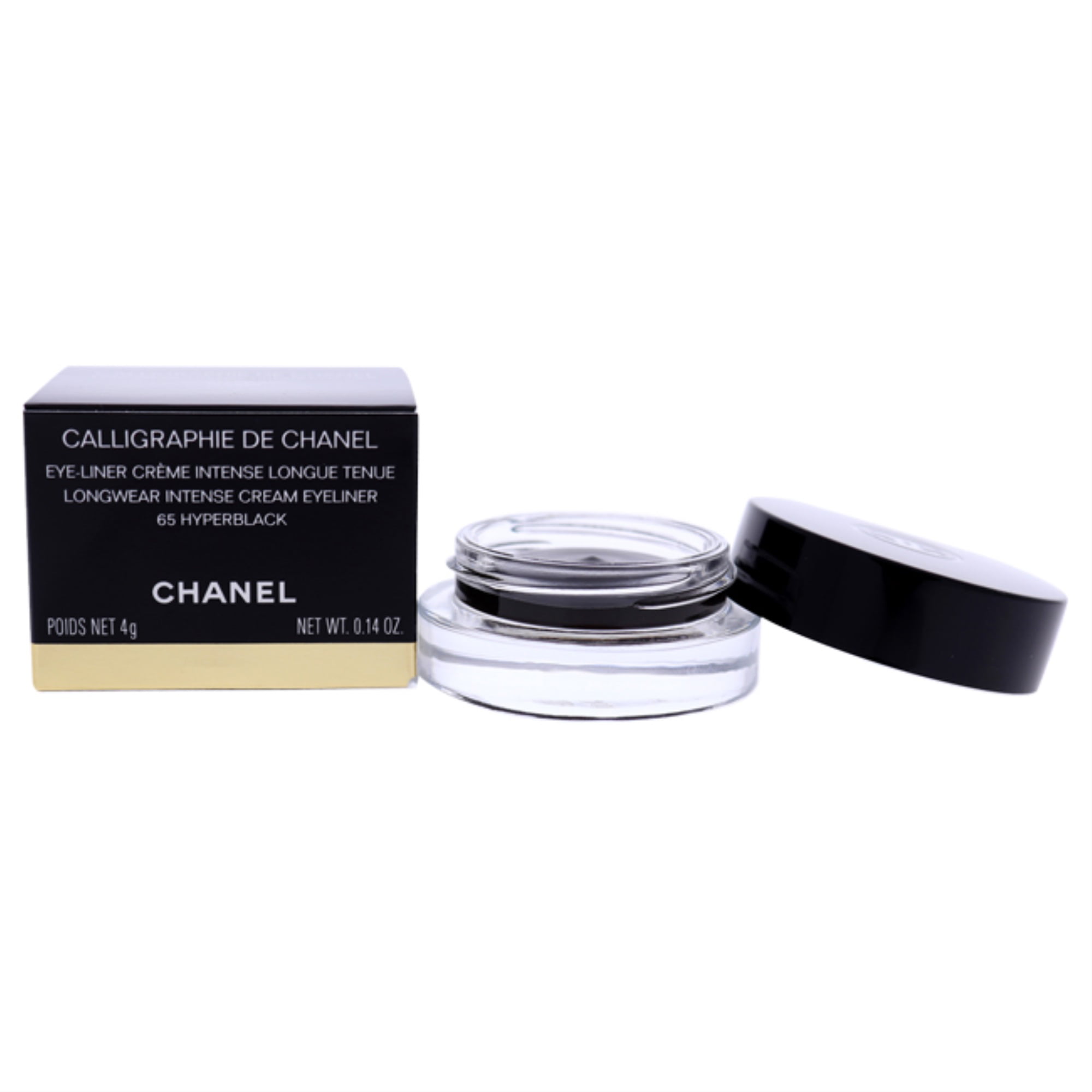 Calligraphie De Chanel Longwear Intense Cream Eyeliner - 65 Hyperblack by  Chanel for Women - 0.14 oz Eyeliner