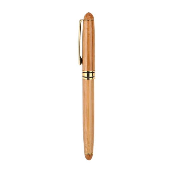Calligraphy Art Pen Piston-Style Ink Reservoir Fountain Pen Bamboo Plywood Handle Calligraphy Pen Broad Stub Nib Tip Writing Gothic Arabic Italic For Students Calligraphy Enthusiasts(2.9mm)