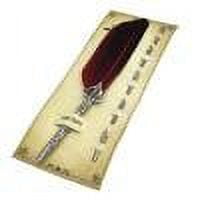 Calligraphy Dip Pen With 5 Nib Writing Ink Quill Fountain Pen Decor Supplies (Red)