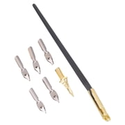 Calligraphy Drawing Dip Ink Nib Pen Set Signature Writing Antique Elegant Gifts