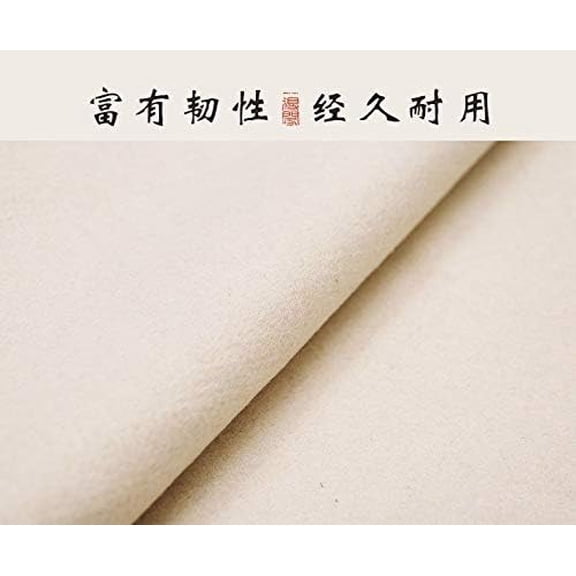 Calligraphy Felt Mat, Large White Desk Pad for Brush Painting and Writing