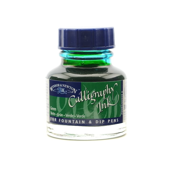 Calligraphy Ink green, 1 oz. (pack of 3)