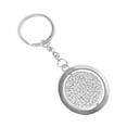thumbnail image 1 of Calligraphy Keychain Shahada Stainless Steel Keyring Versatile Key Chains Engraved Keychains Ornament, 1 of 8