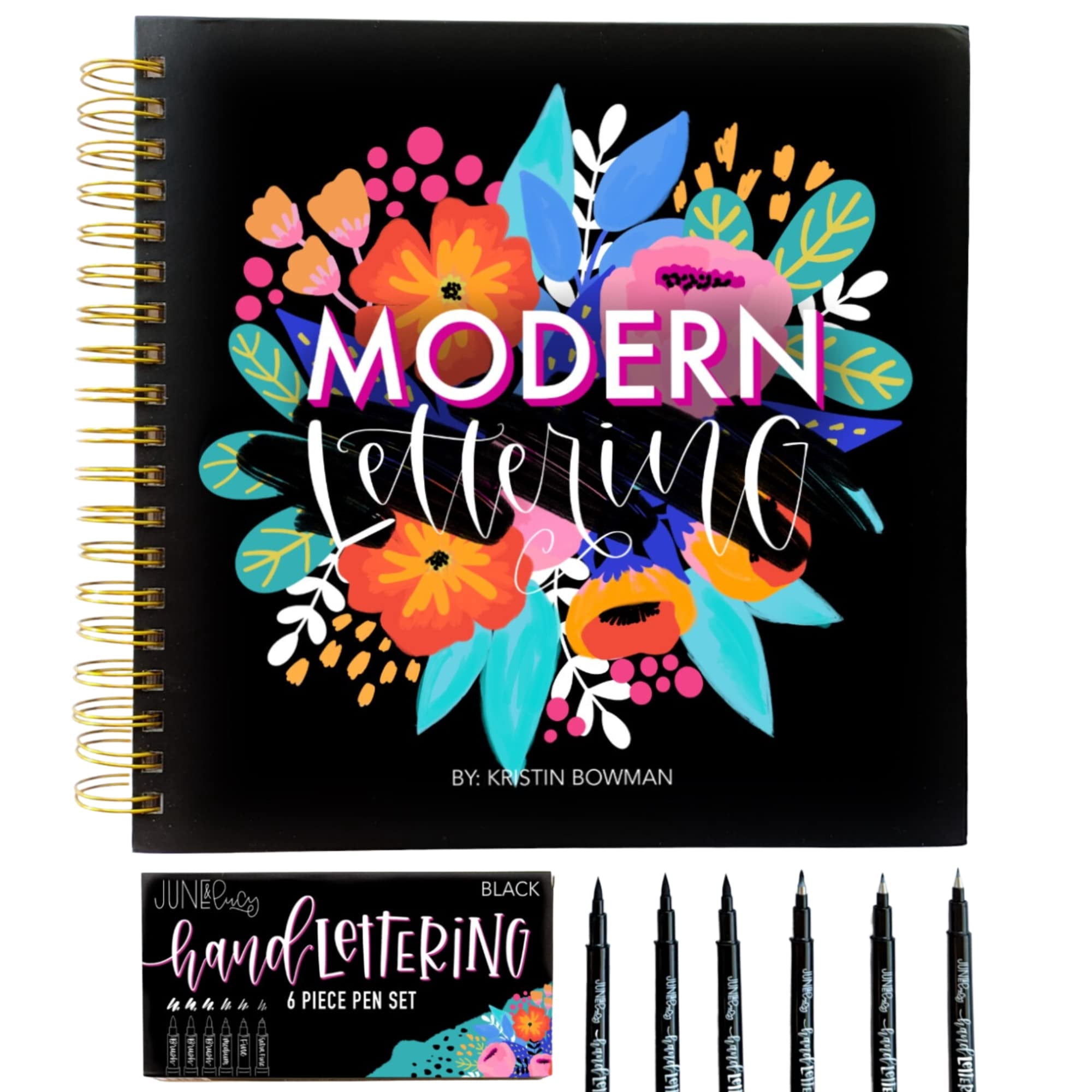 Colagraphy Calligraphy Kit for Beginners with Pen Set and Workbook - Walmart.com