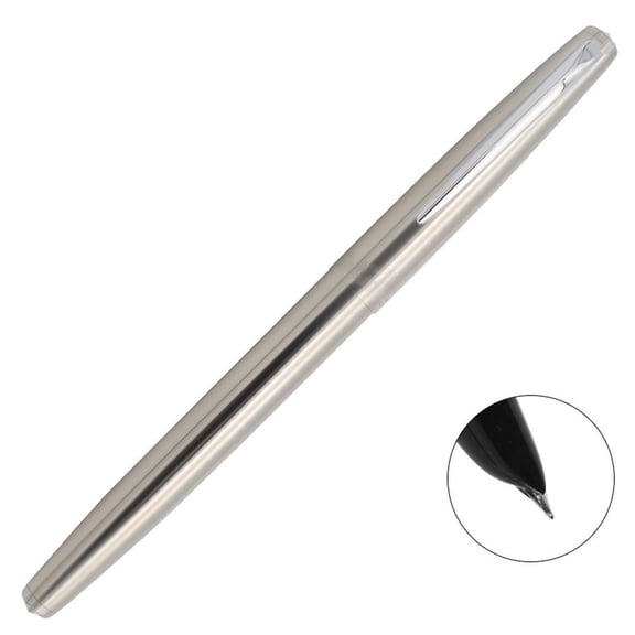 Calligraphy Pen Set | Slim Pointed Metal Pen, Interchangeable Nibs, Compact Travel Case, 14cm, Reusable & Easy-Clean | Modern Script Art & Journaling Gift