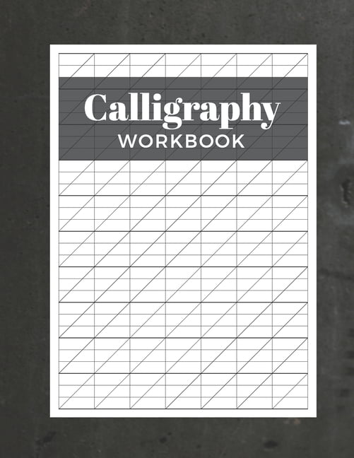 Calligraphy: Practice Workbook 6x9 50 paged calligraphy practice notebook  exercise book - 25 pages of slant grid and… by Paper Company - Paperback -  from The Saint Bookstore (SKU: B9781695283459)