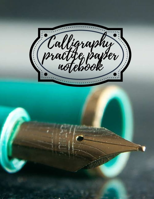 Calligraphy practice paper notebook (Paperback)