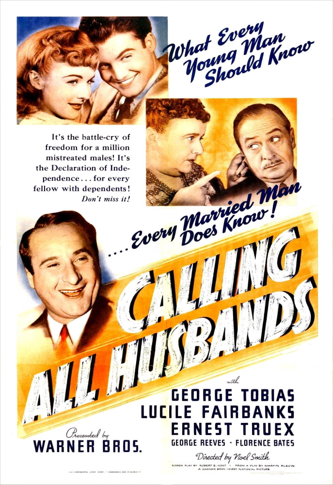 Calling All Husbands U Canvas Art - (24 x 36)