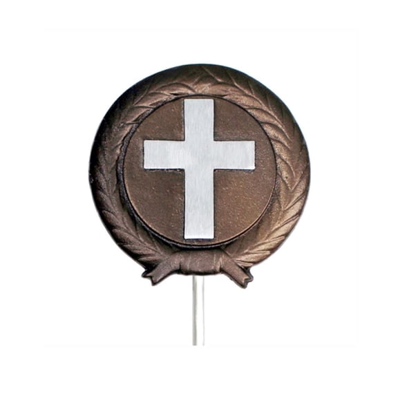 Collins Flags - Christian Aluminum Memorial Marker