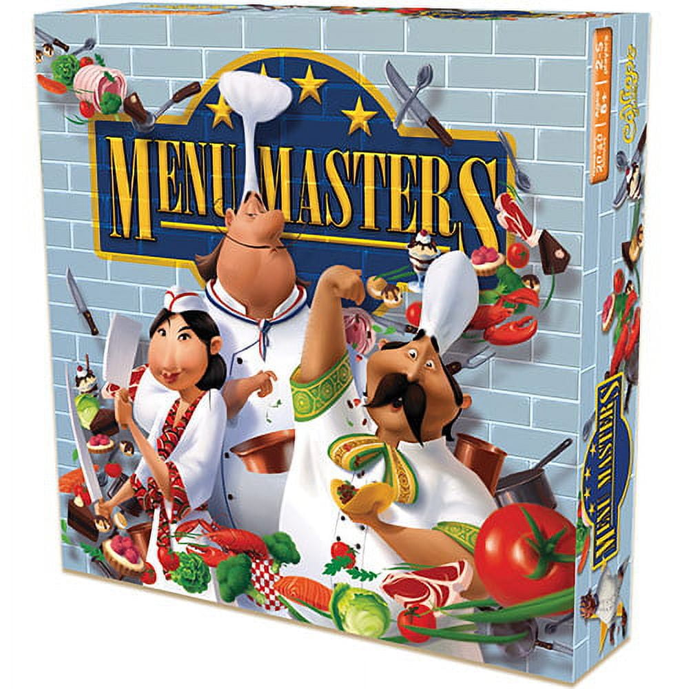 Calliope Games Menu MastersbBoard Game Ages 8+ for 2 to 5 Players