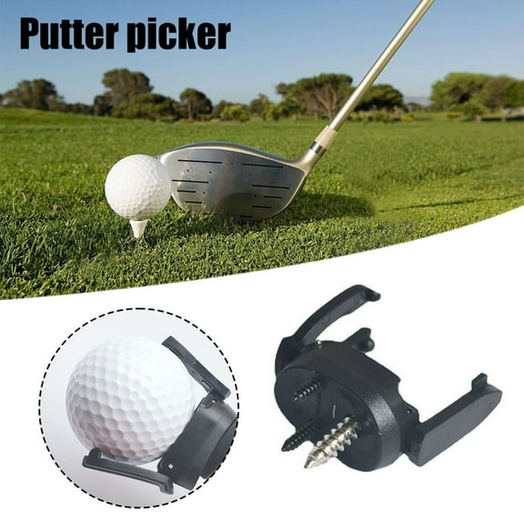Callipe 1/2/4/6Pcs Golf Ball Retriever for Putter Golf Ball Grabber Putter Ball Picker Mini Golf Ball Pick Up Claw for End of Putter Grip