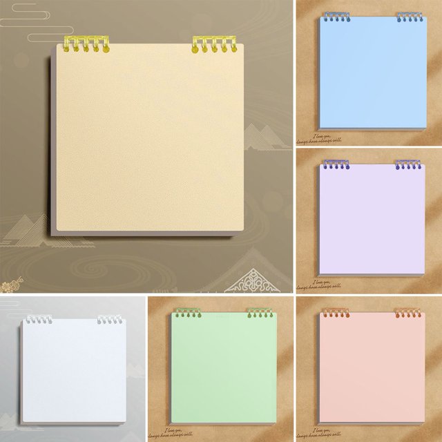 Callipe LooseLeaf Notebook Horizontal Lines Squares Blanks Thickened