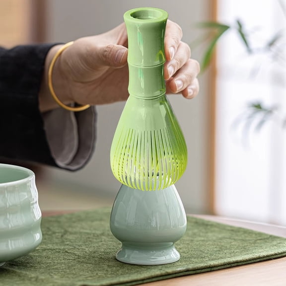 Callipe Matcha Whisk Brush Tool for Matcha Green Tea Powder Durable Heat-Resistant Mixer Easy to Use Food-Grade Matcha Accessory