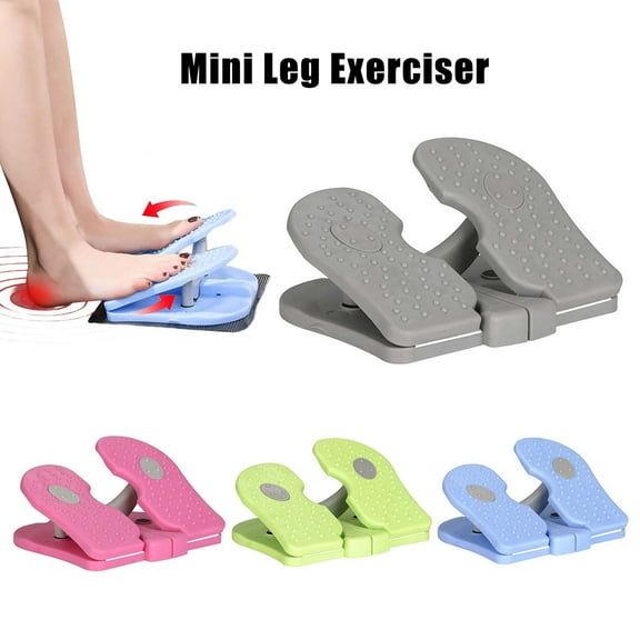 Callipe Mini Foot Pedal Exerciser Foldable Calf Stretching Leg Exercise Machine Feet Massage Leg Muscles Physical Therapy Portable Under-Desk Stepper
