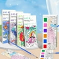 Callipe Mini Watercolor Paint Pad Adults Kids Educational Coloring