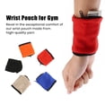 thumbnail image 1 of Callipe Sportswear Wrist Pouch Wrist Ankle Wallet Sweat Band Armband with Zipper Storage Band for Travel Outdoor Sports Running Gym Workout, 1 of 8
