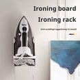 thumbnail image 1 of Callipe Wall Mount Ironing Board Holder Metal Hanger Heat-Resistant Strong Load-bearing Easy to Install Iron Holder Storage Rack, 1 of 8