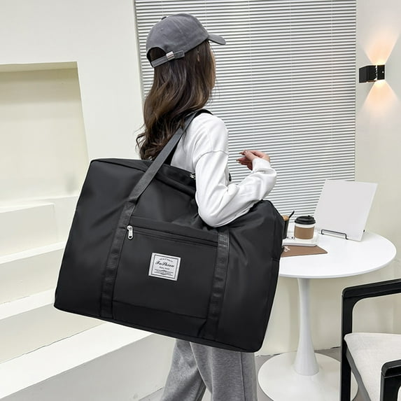 Callipe Waterproof Travel Storage Bag Zipper Closure Large Capacity Multipurpose Luggage Bag with Reinforced Handle