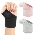 thumbnail image 1 of Callipe Wrist Brace Support Pain Relief Wristband Fitness Elastic Wrist Wraps Thumb Sleeve with Silicone Bumps for Carpal Tunnel Arthritis Tendonitis, 1 of 7