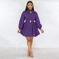 thumbnail image 1 of Callista Puff Sleeves Dress, 1 of 2