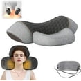 thumbnail image 1 of 2025 New Neck Pillow, Cervical Massage Traction Bed Back Pillow,Heated Massage Neck Pillow for Relieves Neck and Shoulder Pain (Heating Massage Grey), 1 of 7