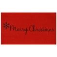 thumbnail image 1 of Calloway Mills 101782436 Red Merry Christmas Indoor or Outdoor Doormat, 24" x 36", 1 of 8