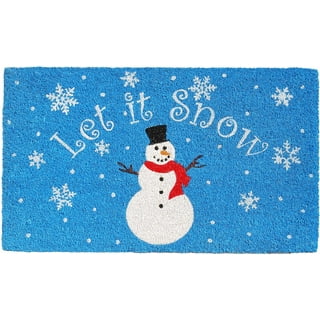 Buy: PEANUTS® Let it Snow Doormat Winter Christmas Flagology