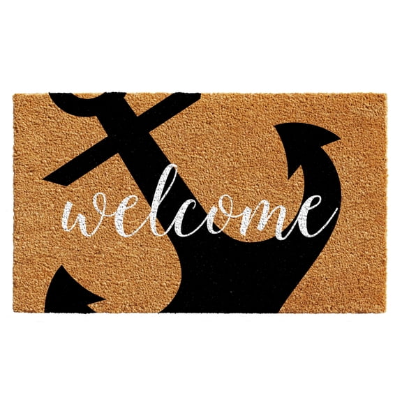 Calloway Mills 103122248 Anchor Welcome Doormat, 24" x 48"