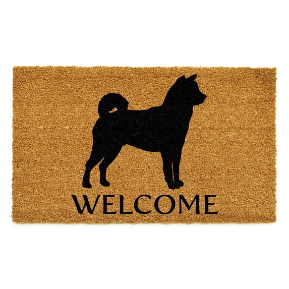 Calloway Mills 106891729 Shiba Inu Doormat 17" x 29"