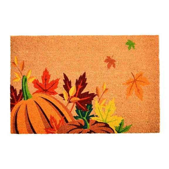 Calloway Mills 107161729 17 x 29 in. Pumpkin Spice Rectangular Doormat, Multi Color